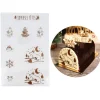 Transfert chocolat thème Noël Renard